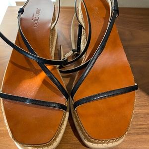 Jimmy Choo Drive 60 Wedge Sandal